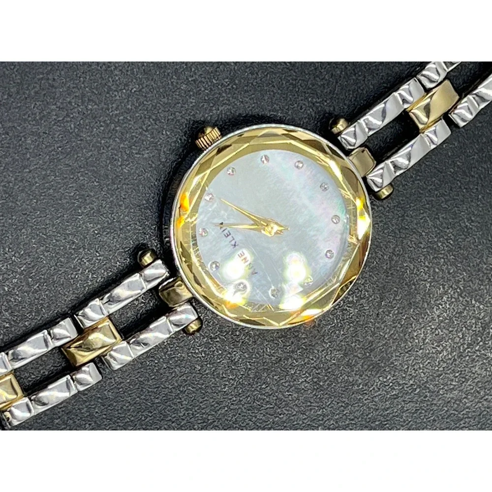 Watch Anne Klein‎ Women's Two-Tone Open Bracelet Watch